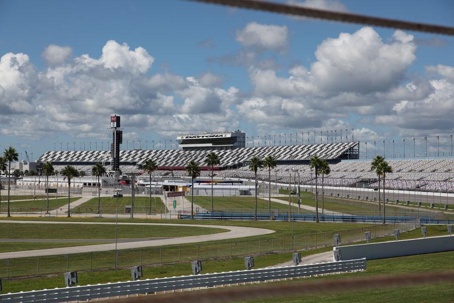 Daytona Int. Speedway Blick rechts Detail