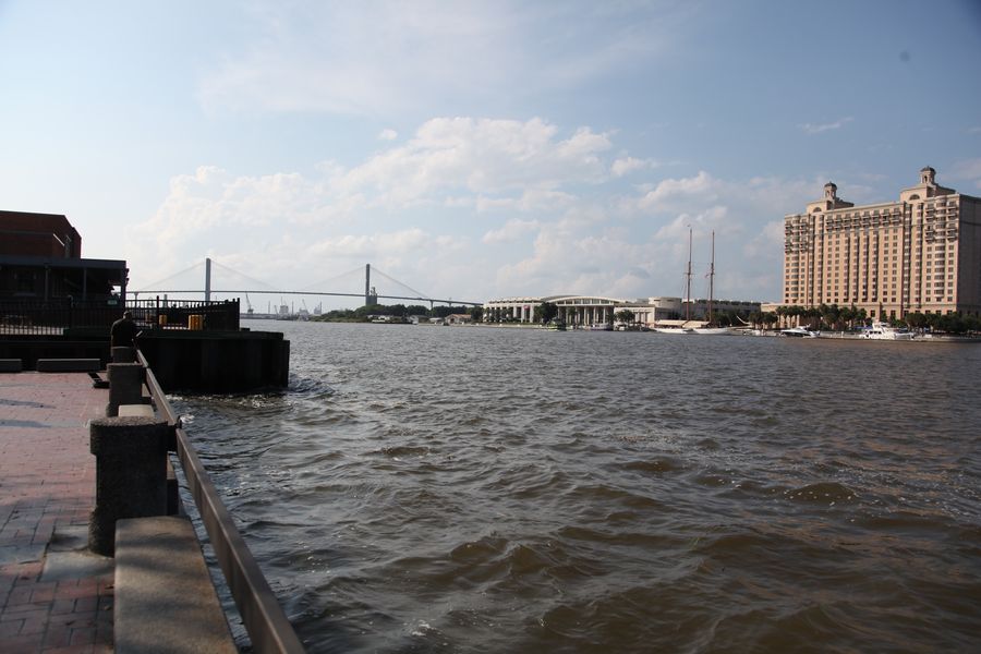 Savannah Ufer Brücke