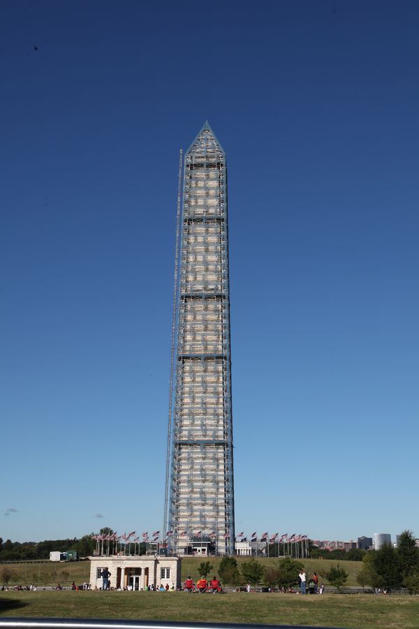 Washington Monument von vorne